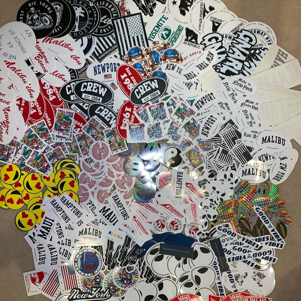 50 Brandy Melville Stickers